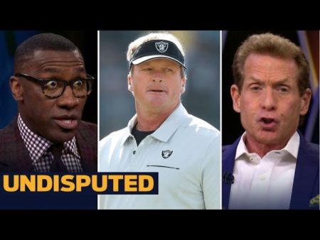 UNDISPUTED: Skip and Shannon react to Gruden out as Raiders coach after more offensive emails emerge