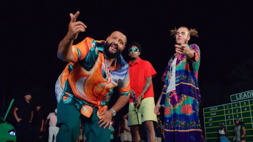 DJ Khaled, Justin Bieber, and 21 Savage release “LET IT GO” visual