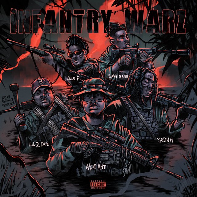 The 'Infantry Warz' project by Marino Infantry is here to be heard